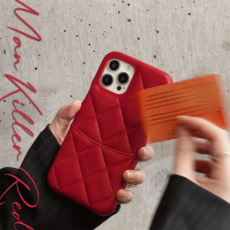 Retro-Style Card Holder iPhone Case - HoHo Cases