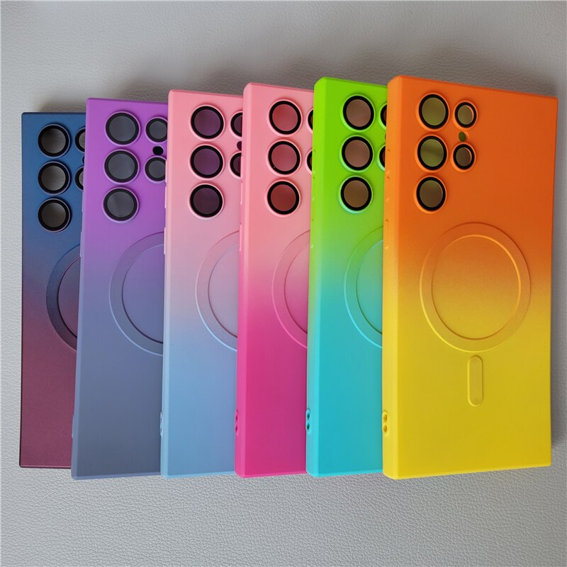 Luxury Gradient Color MagSafe Samsung Galaxy Case - HoHo Cases