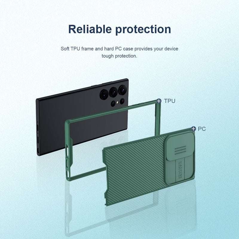 Slide Camera TPU Samsung Galaxy S23 Case - HoHo Cases