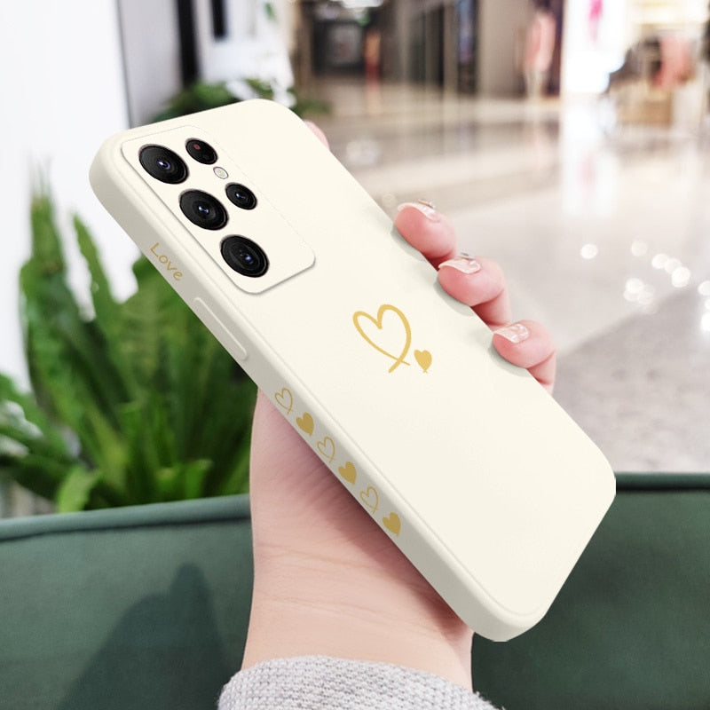 I-Heart Soft Silicone Samsung Galaxy Case - HoHo Cases