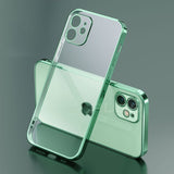 Plating Matte Transparent iPhone Case - HoHo Cases