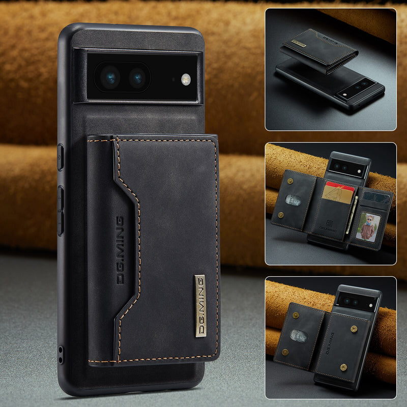 Leather Wallet Google Pixel Case - HoHo Cases