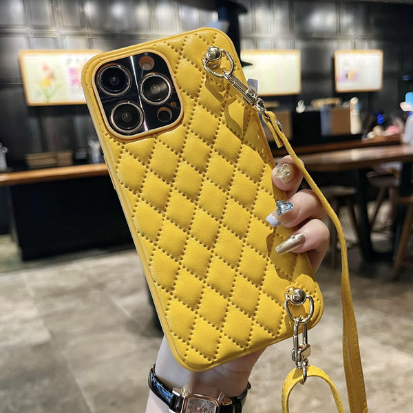 PU Leather Crossbody iPhone Case - HoHo Cases