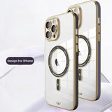 Luxury Transparent MagSafe iPhone Case - HoHo Cases