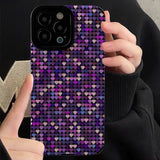 Fashion Purple Little Hearts iPhone Case - HoHo Cases