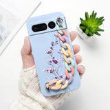 Cartoon Print Wrist Chain Google Pixel Case - HoHo Cases Google Pixel 7 (5G) / N2