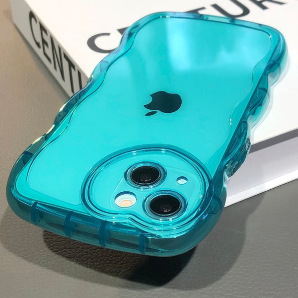 Cute Transparent Silicone Bumper iPhone Case - HoHo Cases