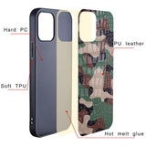 Camouflage Leather Soft TPU Google Pixel Case - HoHo Cases