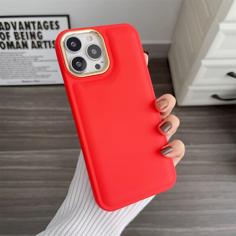 Luxury Cushion Silicone iPhone Case - HoHo Cases