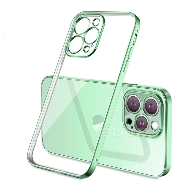 Soft Silicone Classic Transparent iPhone Case - HoHo Cases