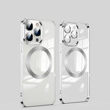 Luxury Transparent Plating Magsafe iPhone Case - HoHo Cases