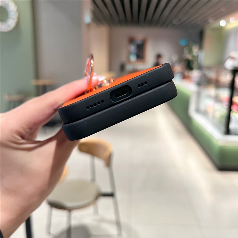 Stylish Leather Google Pixel Case with Magnetic Ring - HoHo Cases