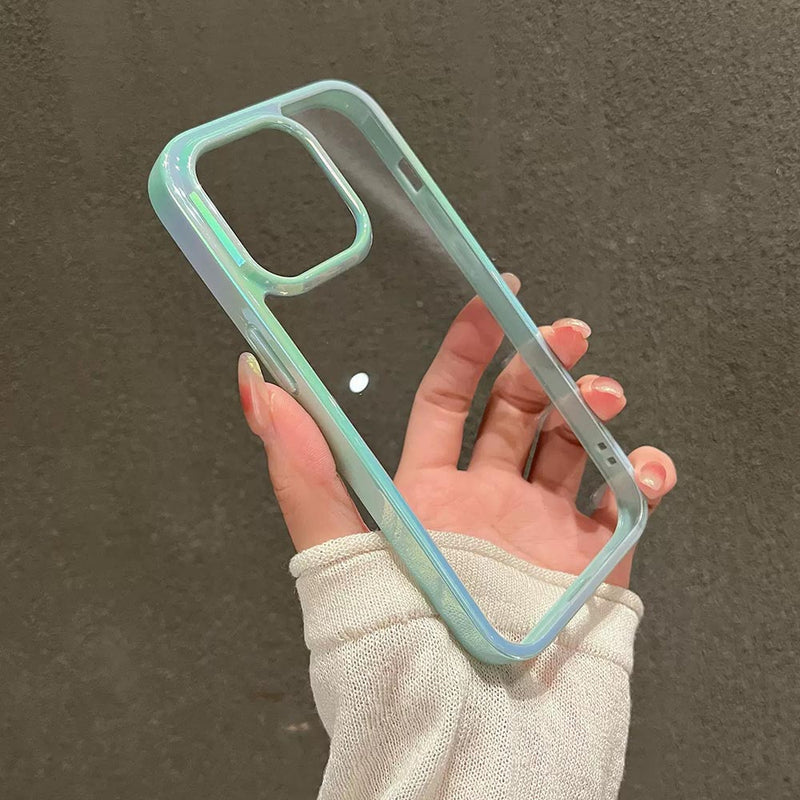 Luxury Laser Transparent iPhone Case - HoHo Cases