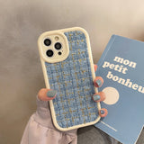 Fashionable Embroidery Plush iPhone Case - HoHo Cases