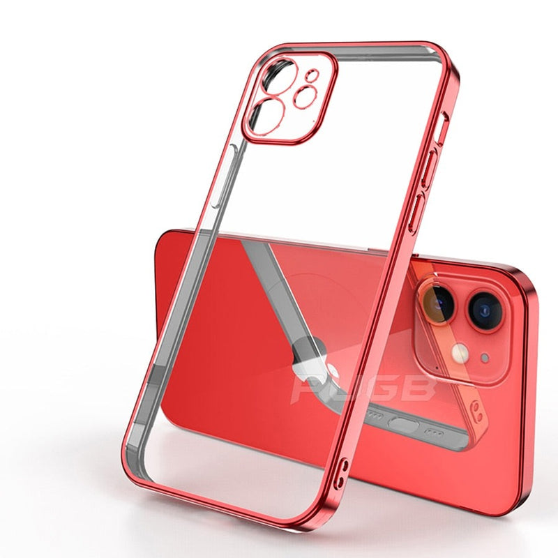 Soft Silicone Classic Transparent iPhone Case - HoHo Cases