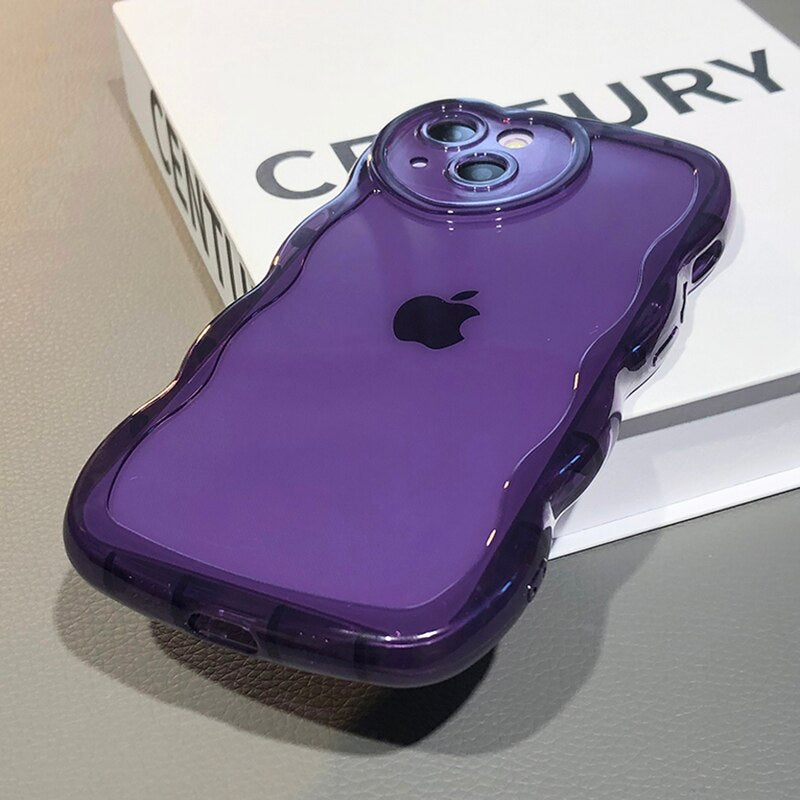 Cute Transparent Silicone Bumper iPhone Case - HoHo Cases