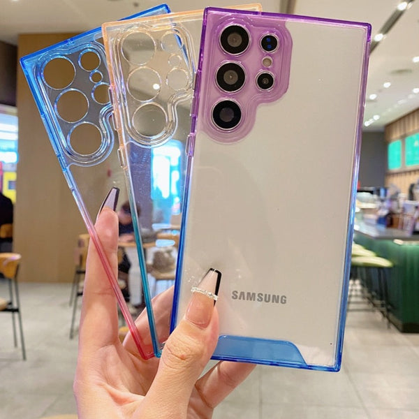 Gradient Transparent Samsung Galaxy Case - HoHo Cases