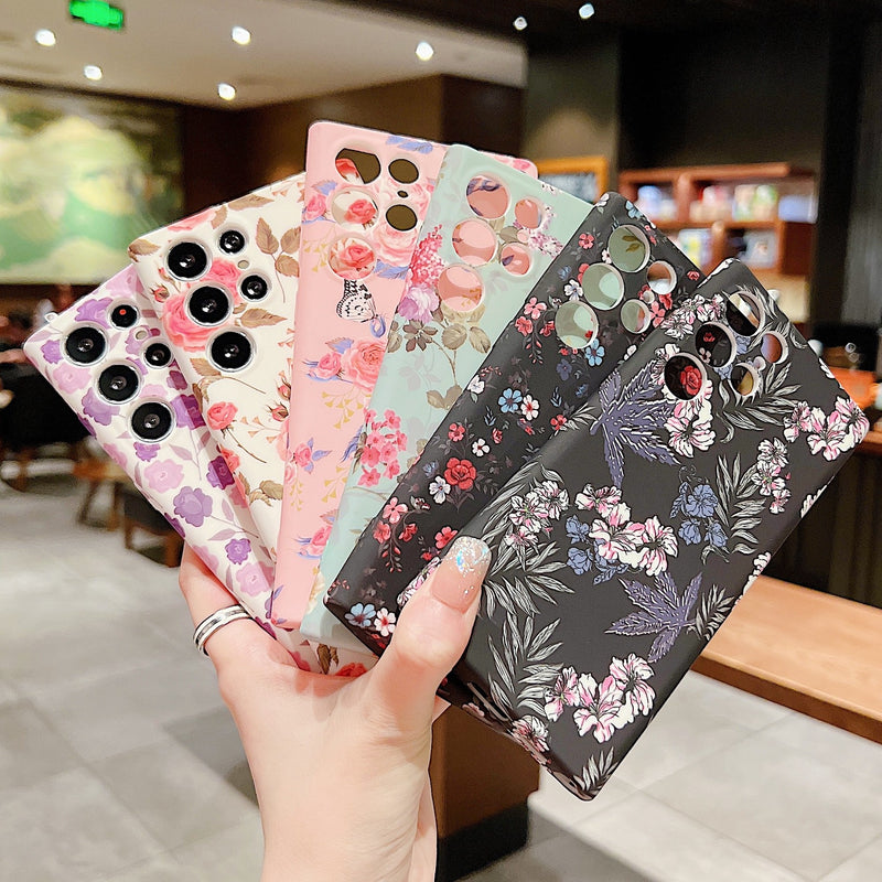 Classic Flowers Samsung Galaxy Case - HoHo Cases