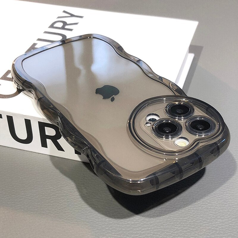 Cute Transparent Silicone Bumper iPhone Case - HoHo Cases