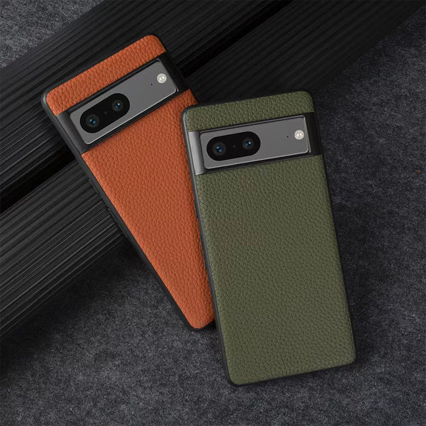 Leather Shockproof Google Pixel Case - HoHo Cases