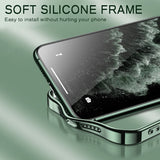 Gold Luxury Transparent iPhone Case - HoHo Cases