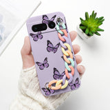 Cartoon Print Wrist Chain Google Pixel Case - HoHo Cases Google Pixel 7 (5G) / B2