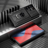 Armor Camera Protection Samsung Galaxy Case - HoHo Cases Samsung Galaxy S22 / Black