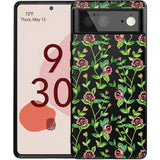 Flora Fauna Silicone Google Pixel Case - HoHo Cases Google Pixel 7 Pro / LHN0274