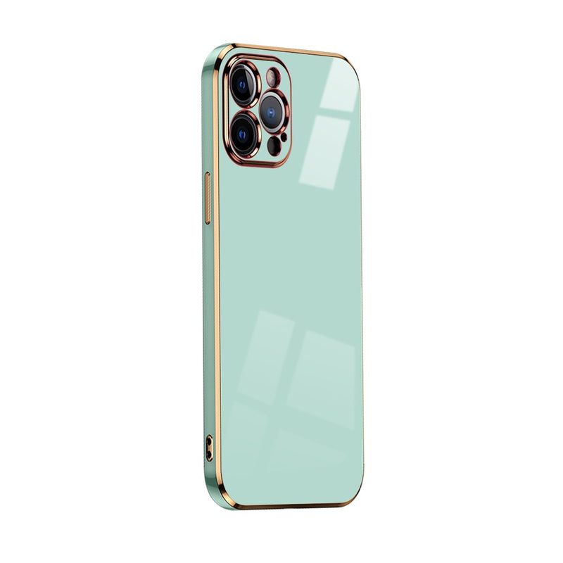 Luxury Plated iPhone Case - HoHo Cases For iPhone13 Pro Max / Pink