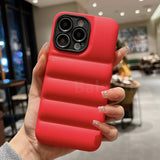 Fashionable Bumper iPhone Case - HoHo Cases For iPhone 12 / Red