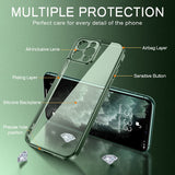 Gold Luxury Transparent iPhone Case - HoHo Cases