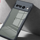 Luxury Shell Google Pixel Case - HoHo Cases For Google Pixel 7 Pro / Black Clear