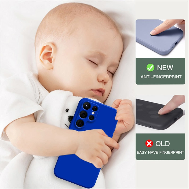 Soft Fabric Silicone Samsung Galaxy Case - HoHo Cases