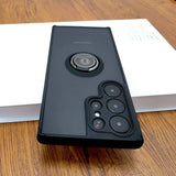 Magnetic Ring Matte Samsung Galaxy Case - HoHo Cases