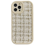 Fashionable Embroidery Plush iPhone Case - HoHo Cases For iPhone 11 / White