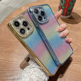 Glitter Rainbow Gradient iPhone Case - HoHo Cases