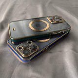 6D Plating Clear MagSafe iPhone Case - HoHo Cases