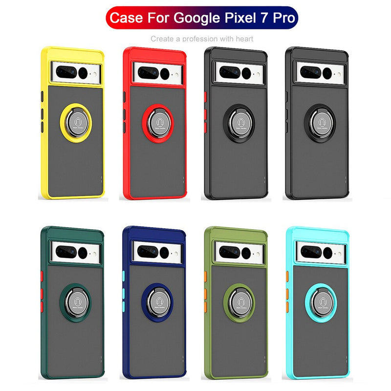 Fashion Matte Google Pixel Case with Ring Stand - HoHo Cases