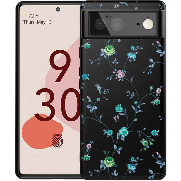 Flora Fauna Silicone Google Pixel Case - HoHo Cases Google Pixel 7 Pro / LHN0272