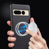 Magnetic Genuine Leather Google Pixel Case - HoHo Cases