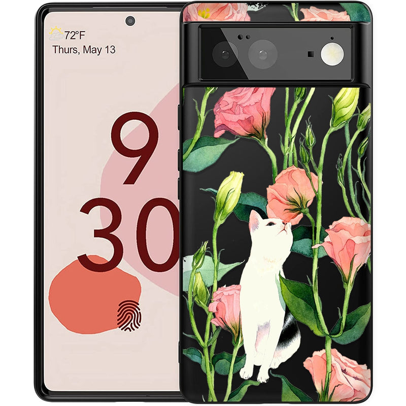 Flora Fauna Silicone Google Pixel Case - HoHo Cases Google Pixel 7 Pro / LHN0275