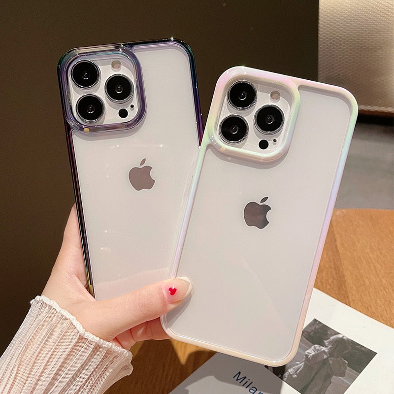 Candy Color Transparent iPhone Case - HoHo Cases
