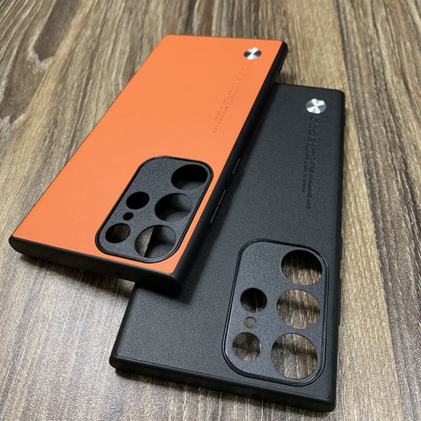 Luxury Leather Shockproof Armor Samsung Case - HoHo Cases