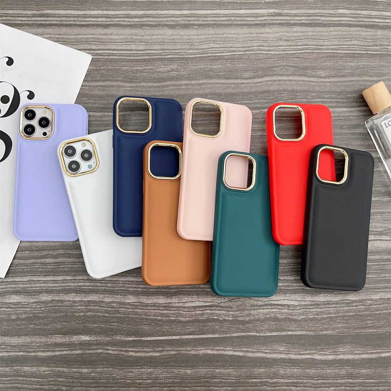 Luxury Cushion Silicone iPhone Case - HoHo Cases