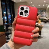 Fashionable Bumper iPhone Case - HoHo Cases For iPhone 12 / W-Red