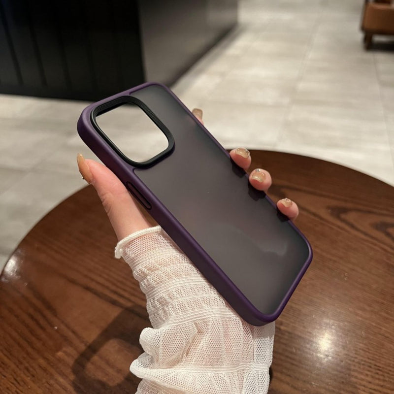 Luxury Shockproof Clear iPhone Case - HoHo Cases For iPhone 11 / Purple