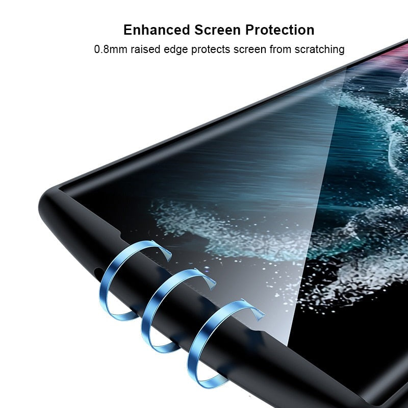 Luxury Shockproof Transparent Samsung Galaxy Case - HoHo Cases