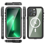High End Clear MagSafe iPhone Case - HoHo Cases iPhone 14 Pro Max / Black