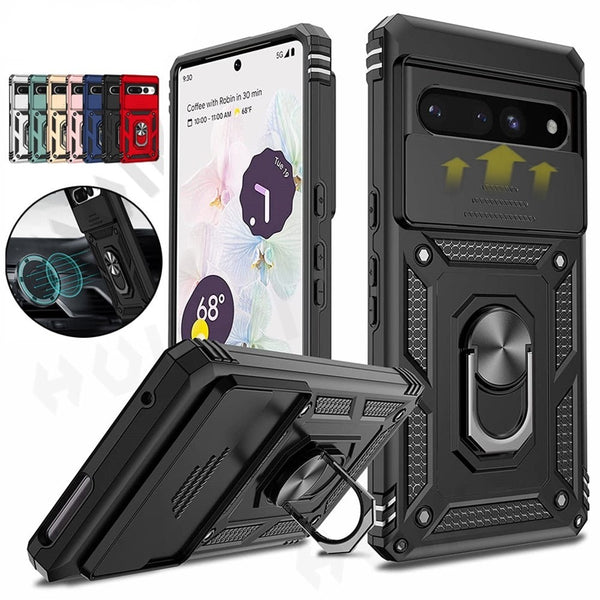 Lens Protective Rugged Military Grade Google Pixel Case - HoHo Cases