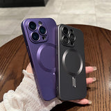 Luxury Magsafe Matte Silicone iPhone Case - HoHo Cases